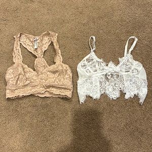 Bralette set of 2 size small